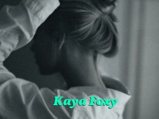 Kaya_Foxy