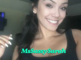 MsSassySarah