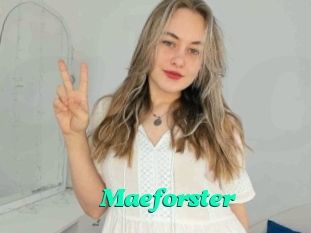 Maeforster