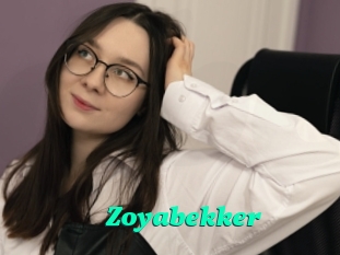 Zoyabekker